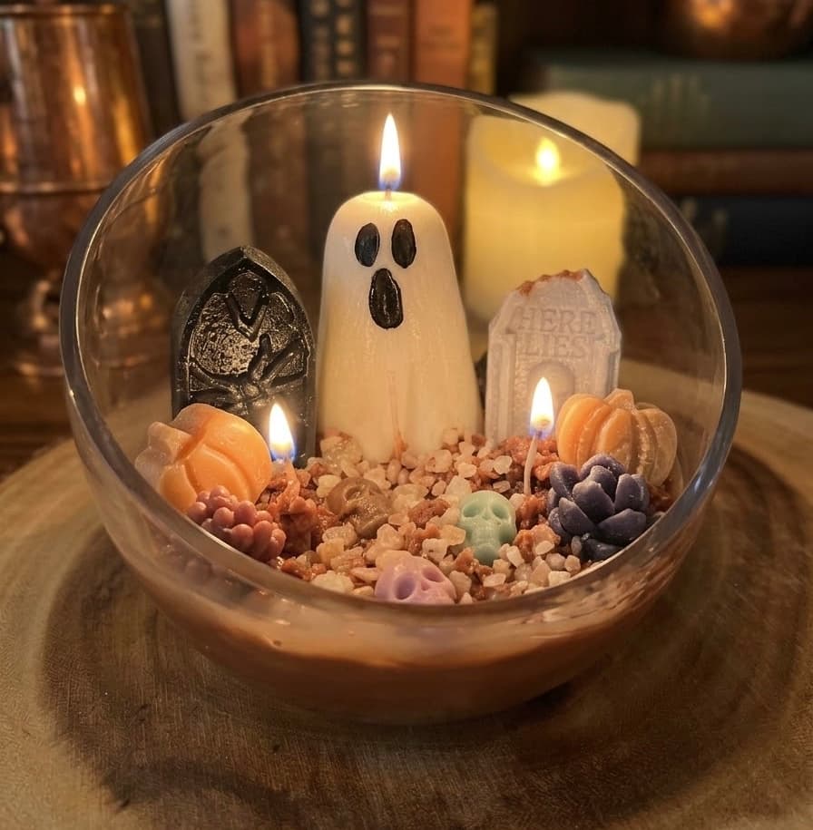 Spooky Graveyard Terrarium